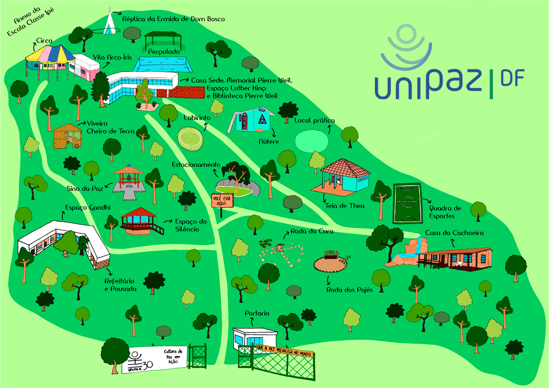 Mapa do Campus