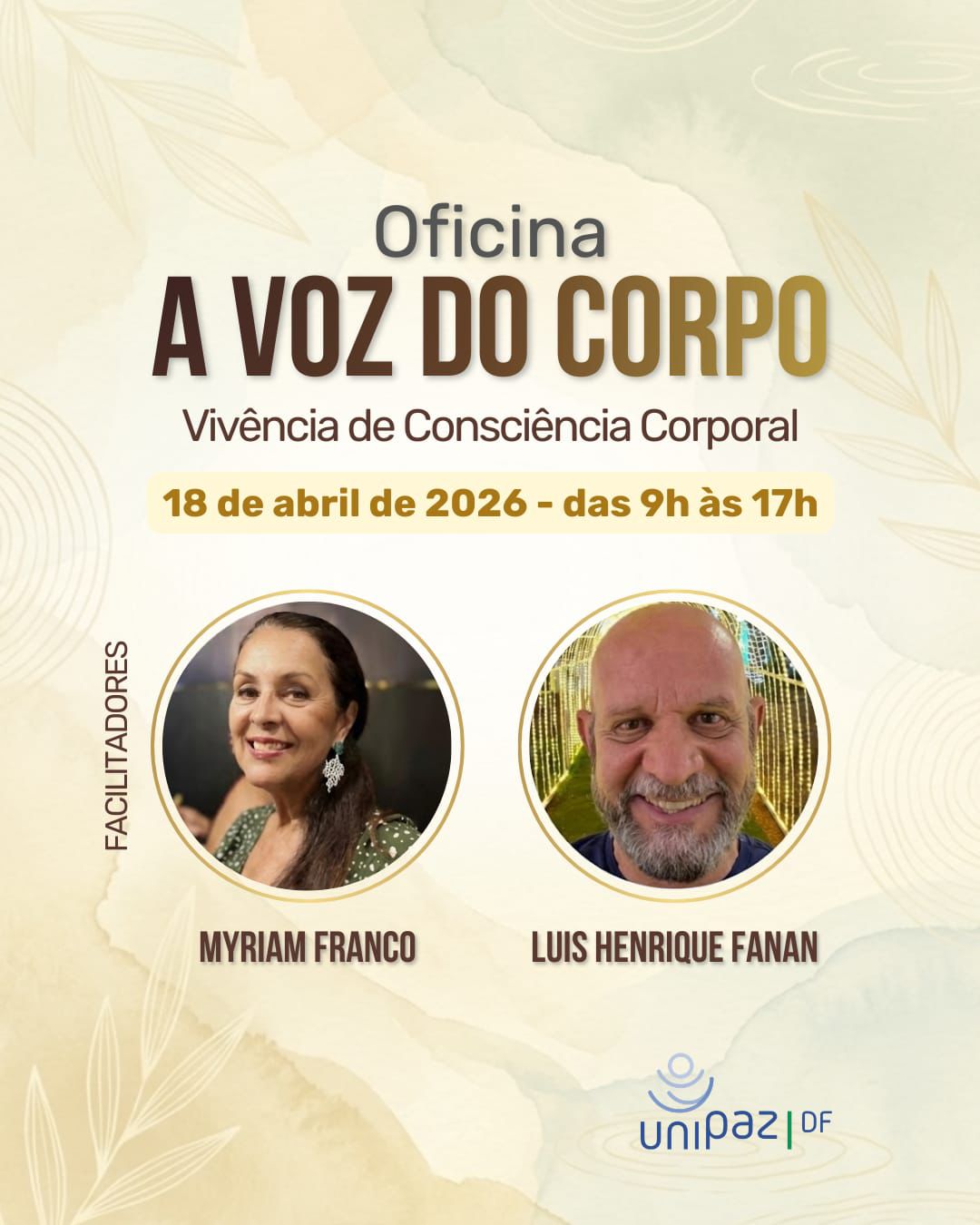 Oficina A Voz do Corpo